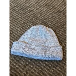 🤎 Eastern Mountain Sports Knit Beanie With Cuff Wool & Polyester USA OSFM EUC!